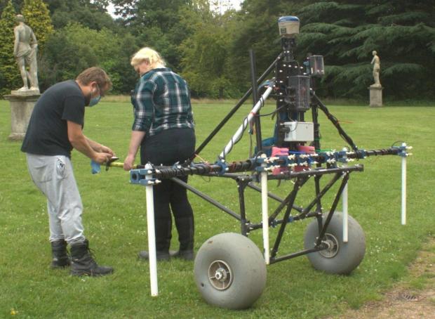 York Press: Person-propelled rigs will be used to scan green spaces around the city